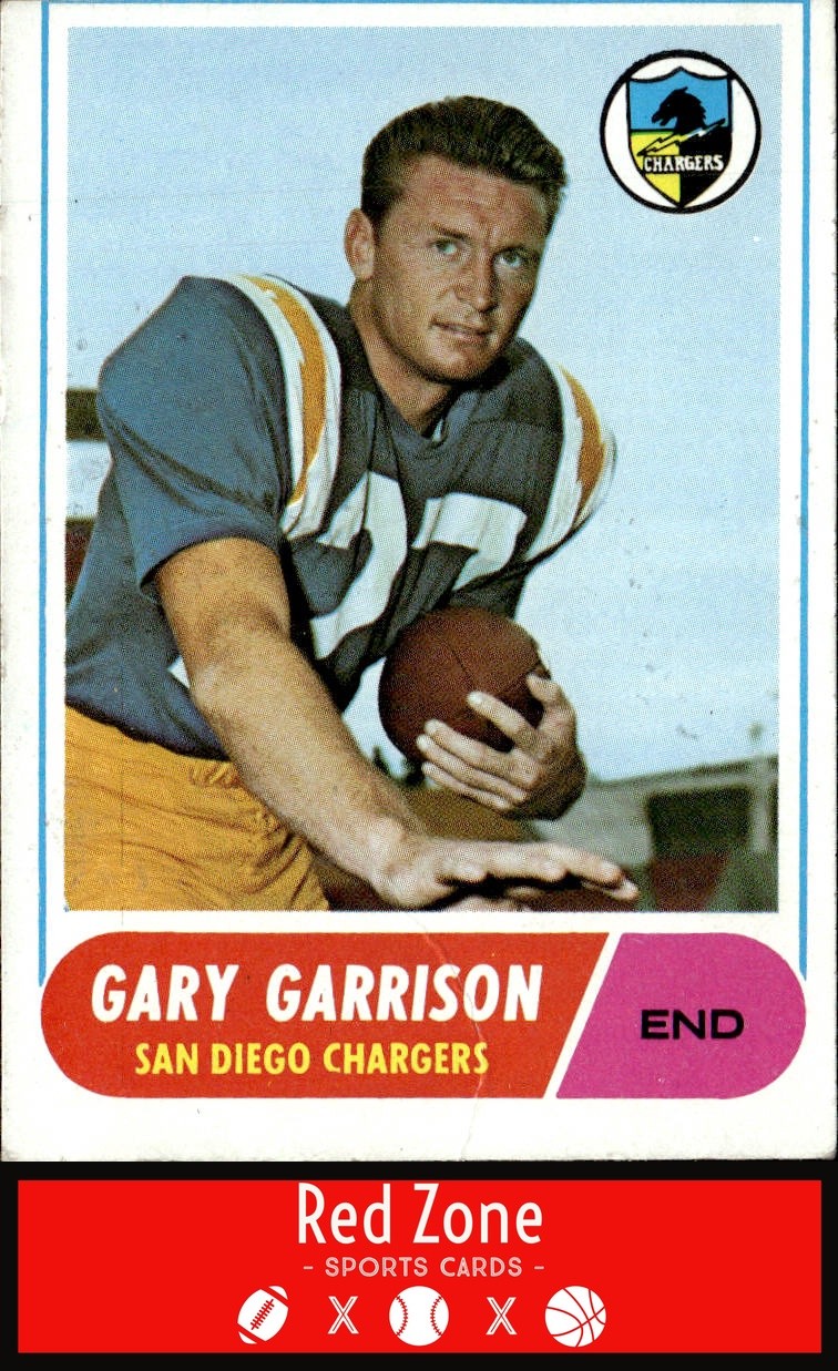 1968 Topps - #36 Gary Garrison VG/EX. (CREASE)