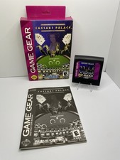 Sega Game Gear Caesar’s Palace CIB Complete in Box With Manual Tested & Works