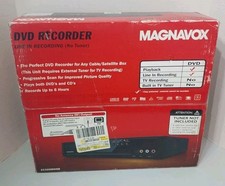 NEW Magnavox ZC320MW8B Progressive Scan DVD Recorder Line in Recording