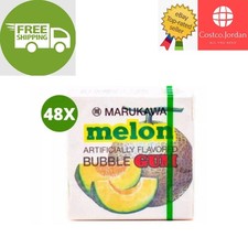 48 Stück x Japanischer Marukawa Melonengeschmack Fusen Kaugummi...