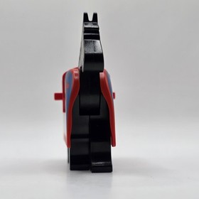 LEGO Black Horse Minifigure Red Blue Dragon Armor Barding Castle 6086 6085 6060