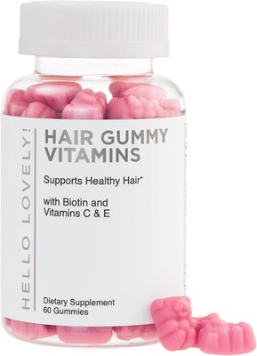 Vitaminas Masticables Con Biotina Para Salud Del Cabello Piel Uñas 60 Ct