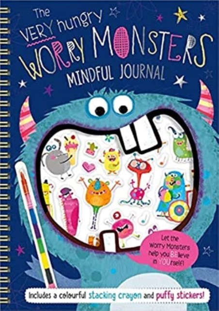 The Very Hungry Worry Monsters Mindful Journal by Alexandra Robinson HARDBACK - Image 4
