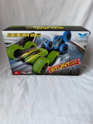 RC Stunt Car Double Side Roll 360° Tumbling Remote Control Car Toy New