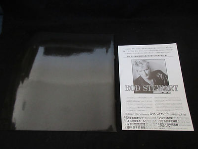 Rod Stewart 1996 Japan Tour Book with Japan Promo Flyer Faces MOD