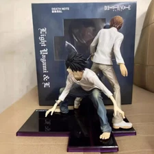 Anime Death Note Yagami Light & L PVC Action Figure Model Statue Boxed Gift Toy