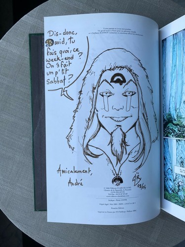 Livre AJA ELLE Tome 3 – Neuf Avec Dédicace, Bande Dessinée Franco-belge