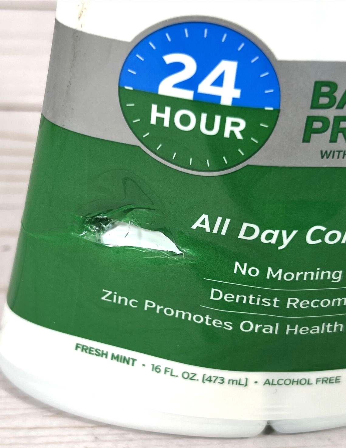 Smart Mouth Original Zinc Activated Bad Breath Rinse Fresh Mint 16oz BB:6/2026