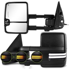 Towing Mirrors for 2002-2008 Dodge Ram 1500/2003-2009 Ram 2500 3500 with Swit...