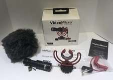Rode VideoMicro Compact On-Camera Microphone with Rycote Lyre Shock Mount
