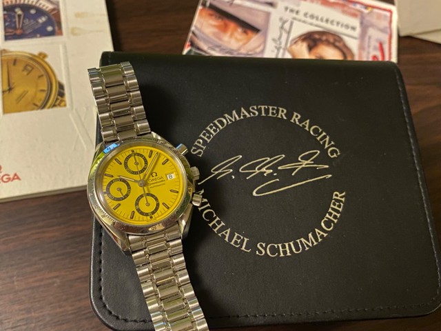 OMEGA Speedmaster Yellow Men's Watch 