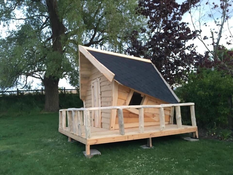 kids play house, wooden tree house, bespoke play houses, rustic