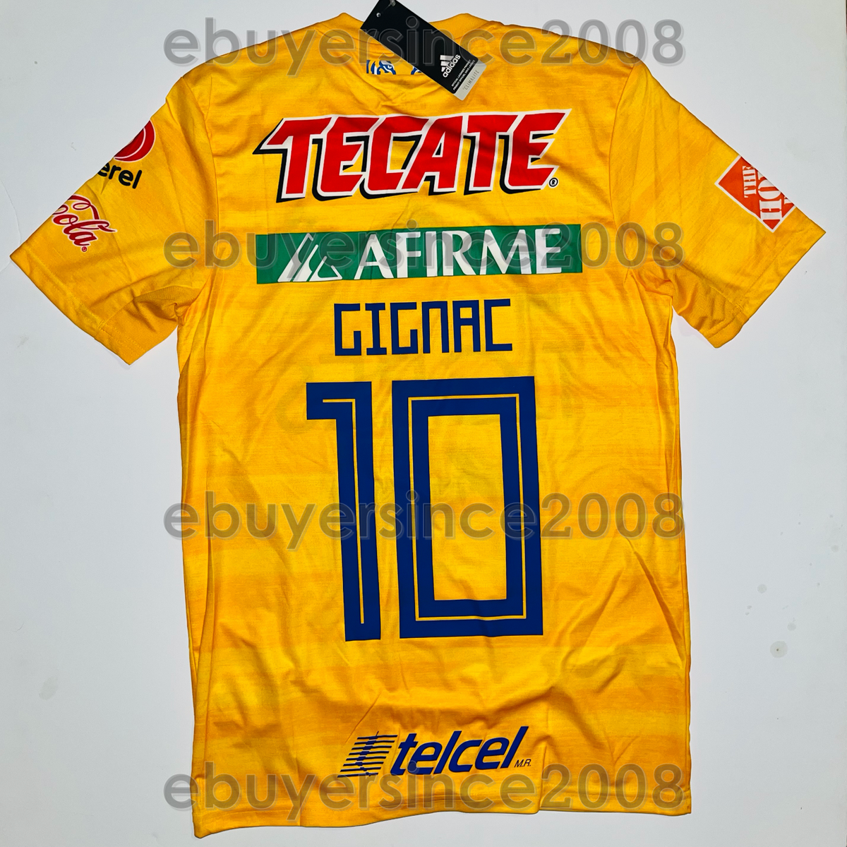 adidas Tigres UANL home jersey #10 GIGNAC for men size S | eBay