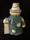 Clown Hobo Figurine Music Box With Wine Bottle And Suitcase  — photo 4