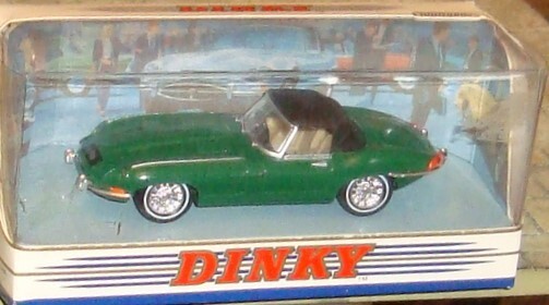 MATCHBOX - DINKY COLLECTION - 1968 JAGUAR 'E' TYPE MK1.5 CAR - 1:43 -DY-1 -BOXED