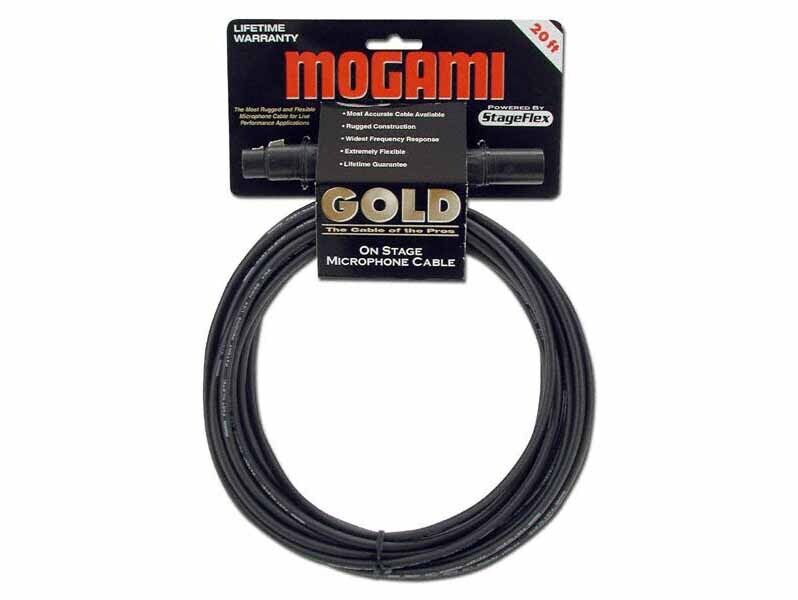 Студийный микрофонный кабель Mogami Gold - 6 футов (демонстрационная версия)