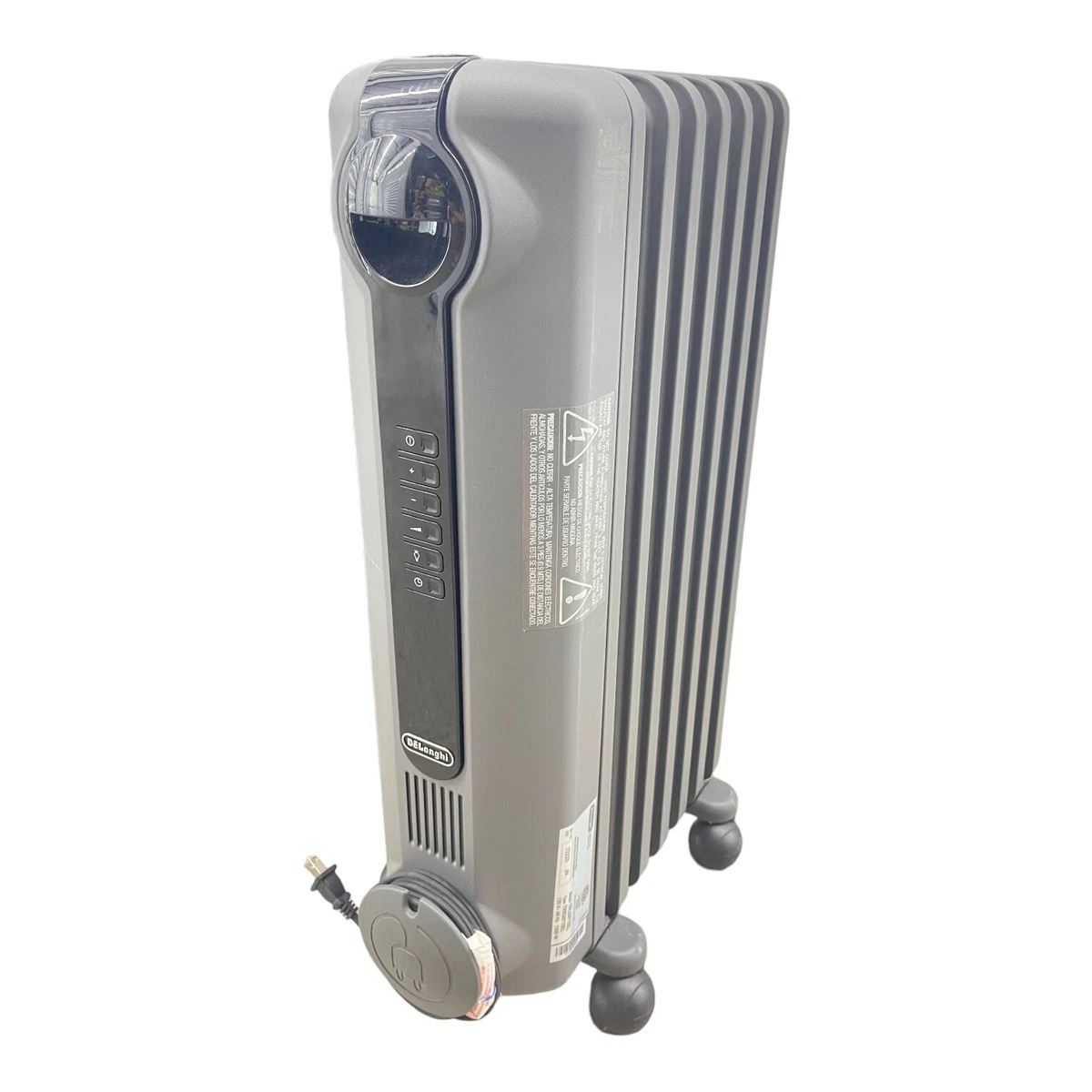 DeLonghi #TRLS0715EL Silent Radias Eco Digital Full Room 1500W Radiant  Heater | eBay