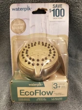 Waterpik EcoFlow 4-Mode Fixed Showerhead, Brushed Nickel