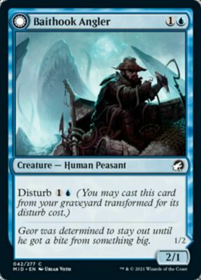 Baithook Angler // Hook-Haunt Drifter (042) Innistrad: Midnight Hunt x4 4x MTG