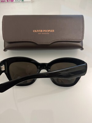 Oliver Peoples Black Lalit Sunglasses OV5430SU Oliver Peoples Lalit with Navy Smoke frame and Grey lenses  main image 2