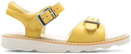 yellow sandals clarks