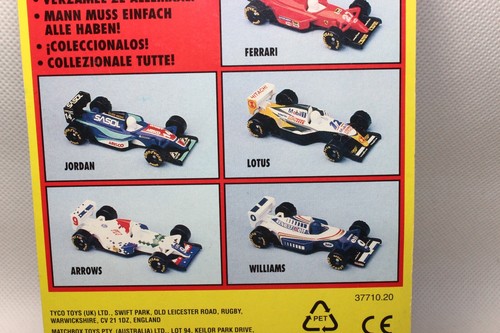 my1124, Matchbox 1994 Lotus F1 Formula 1 Formel 1 Blister ist ZU! 1:64 - Picture 10 of 11