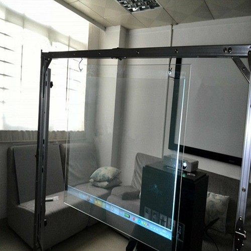 HOHOFILM Película de retroproyección transparente / proyector / pantalla / material / ventana / película de vidrio - Imagen 8 de 12