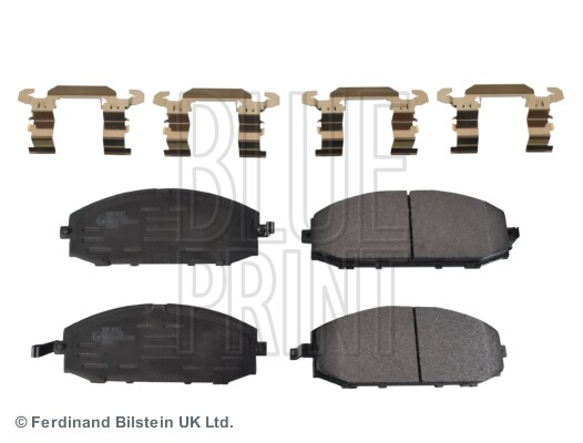 ADN14287 Blue Print Bremsbelagsatz, Scheibenbremse FüR Nissan-image