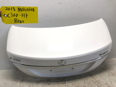 2015-2021 MERCEDES W205 C300 REAR TRUNK LID BOOT LID SHELL OEM POLAR WHITE #NOTE