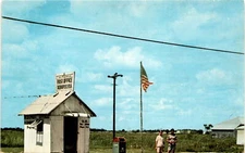 POST OFFICE, OCHOPEE FLA, P.S.POST OFFICE, TAMIMI Postcard