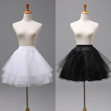 Womens Adult Layers Tulle Skirt Dress Princess Girls Ballet Wedding Petticoats