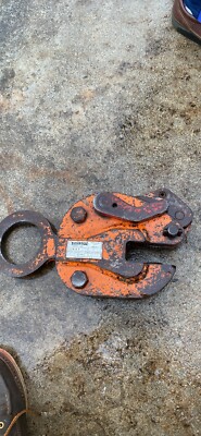 RENFROE VERTICAL LIFT CLAMP 2 TON CAPACITY MODEL JPA JAW OPENING 0-1 INCHES