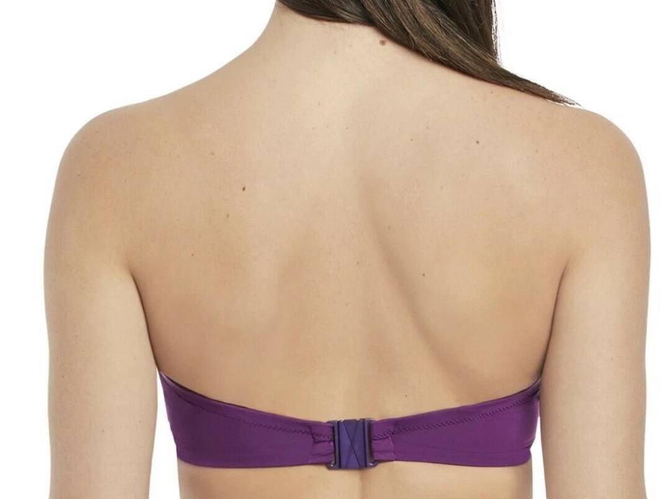 Sujetador bandeau sin tirantes Fantasie Rio Bueno talla 34E mezcla de bayas 6404 Foto 3 de 4