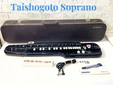 Peacock Harp Electric Nagoya Suzuki Taishogoto  Ran Soprano Rare Color black