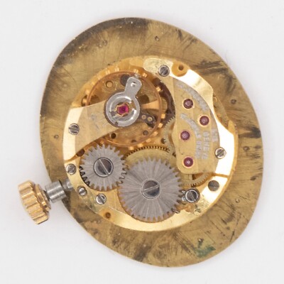 Vintage Chopard 15.5 x 4.4 mm 17-Jewel Wristwatch Movement