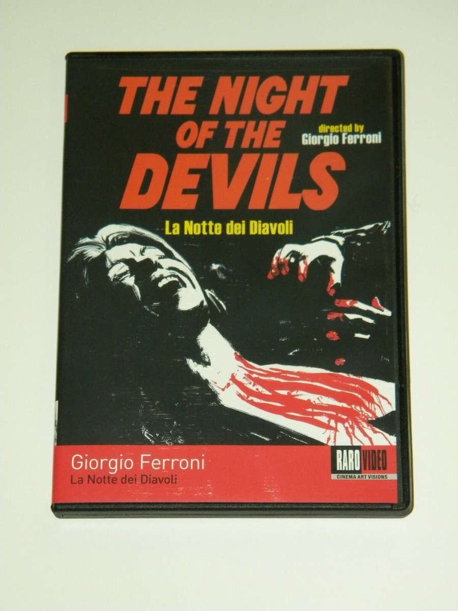 廃盤 DVD デビルナイト('72英) THE NIGHT OF THE DEVILS (1972) RAROVIDEO 2012 DVD / GIORGIO
