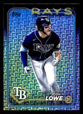 2024 Topps Josh Lowe Easter Holiday Foil #253 - Tampa Bay Rays