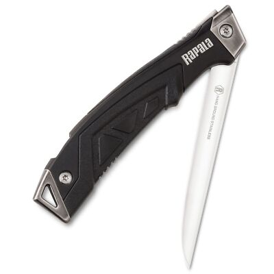 Rapala Fillet Knife Folding 12,5cm - klappbares Filletiermesser, Angelmesser  
