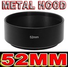 52MM LENS HOOD METAL STANDARD SCREW METAL LENS HOOD IN 52MM UNIVERSAL