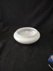 Vtg. White Milk Glass Ceiling Light Shade/Globe. Pre-owned.(7.75"Fitter)