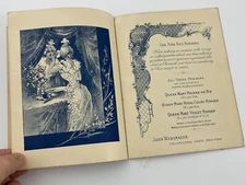 Queen Mary Poudre de Riz John Wanamaker Department Store Advertising Pamphlet