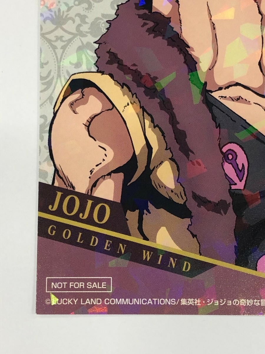 JoJo's Bizarre Adventure Part 5 Jojo Exhibition Purchase Bonus