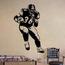 Jerome Bettis Pittsburgh Steelers Football Vinyl Sticker Wall Decal 