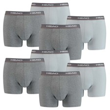 8 Lot De Head Boxer Hommes Boxer Basic Pantalon sous-Vêtements Gris