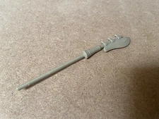 HE-MAN 1982 Castle Grayskull HALBERD weapon beige MOTU mattel