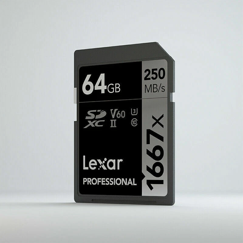 Lexar 1667x SDXC Professional 64GB 128GB 256GB Memory Card 250MB/s SD Class 10 - Image 3 of 4