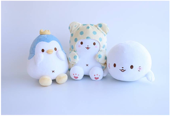 Sanrio Characters Marumofubiyori Official Plush Doll Series