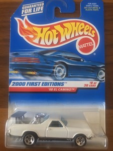 hot wheels 68 el camino 1999