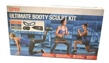 SPRI Ultimate Booty Sculpt Kit Exercises to Build, Lift & Sculpt Band Loop Core