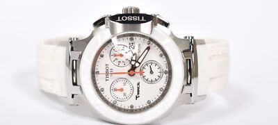 Tissot T-Race Danica Racing weißes Zifferblatt Damenuhr T048.217.27.016.00